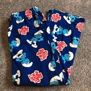 Smurf Pajama Pants